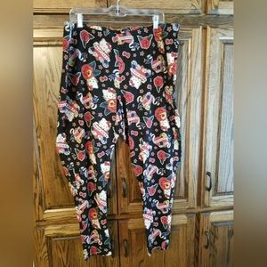 Super cute Torrid Plus Size 4 Sanrio Hello Kitty Leggings. RARE Tattoo design~💘